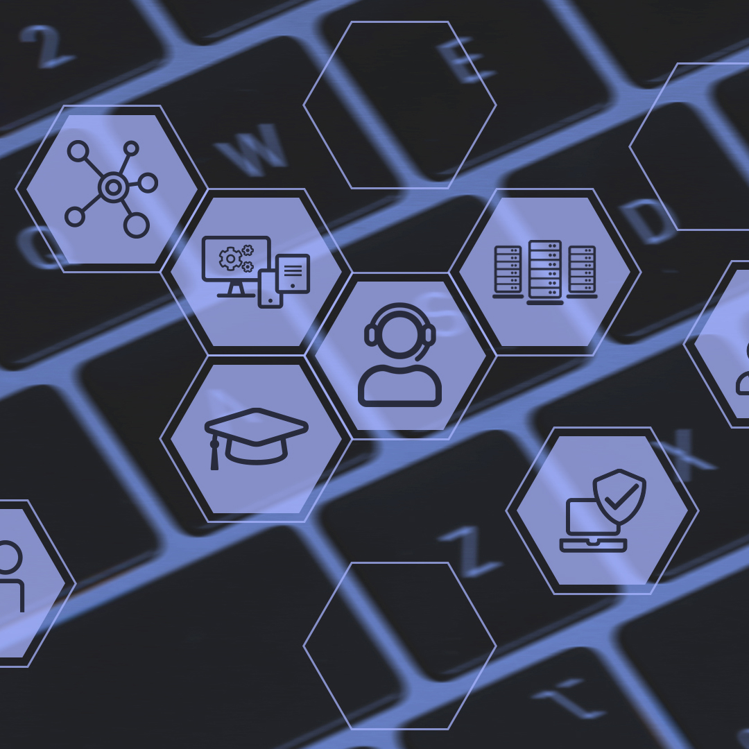 Icons mit der Abbildung der DVZ-Geschäftsfelder