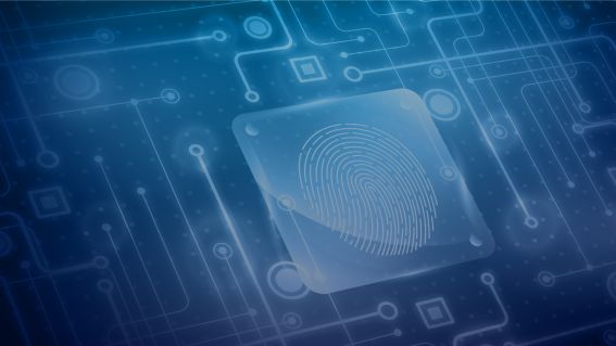 Header Grafik Fingerabdruck