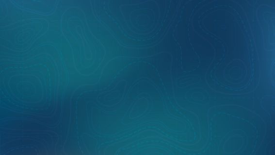 Grafik einer Geostruktur, blau eingefärbt