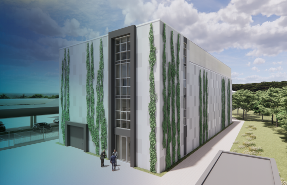 Baustart Rechenzentrum