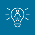 Icon Schulungen Gluehlampe