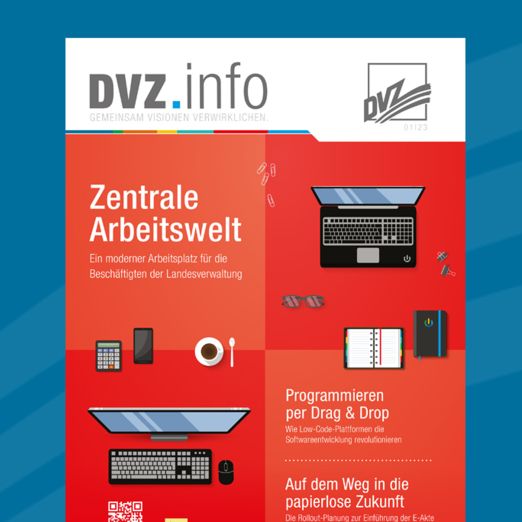 Cover von der DVZ.info Ausgabe 1/2023