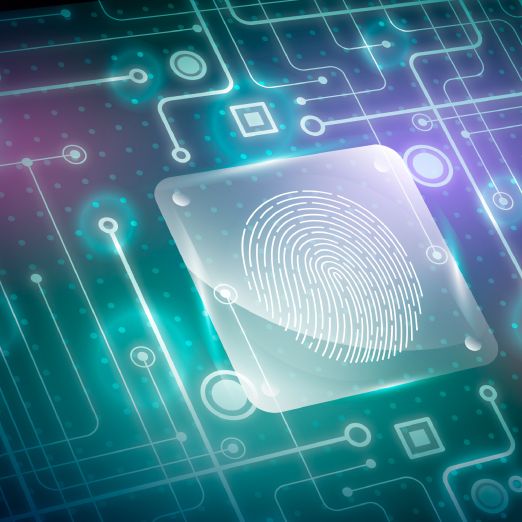 Agenda Grafik Fingerabdruck