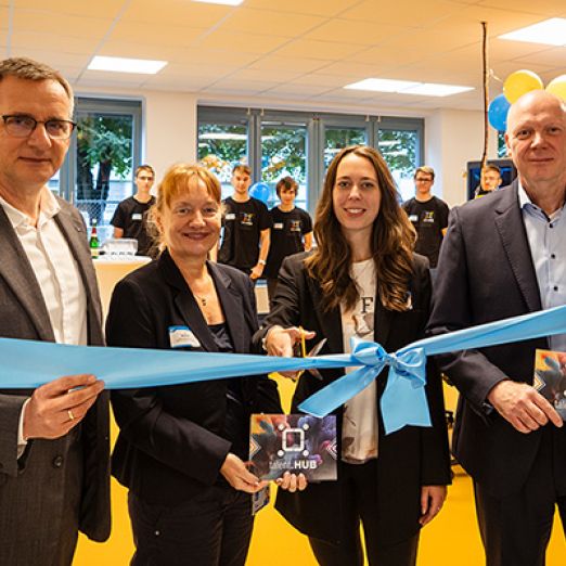 Eröffnungsfeier des talent.HUB im DVZ