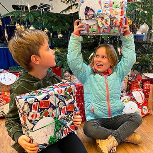 DVZ-Weihnachtsaktion im Patchwork Center 