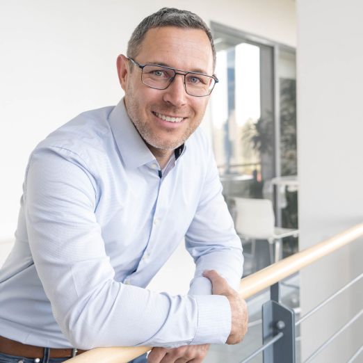 Jan Winkler, Dezernatsleiter für IT-Grundsatz und IT-Service im Landesamt für Finanzen (LAF)