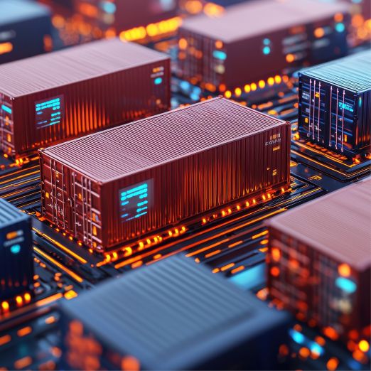 Symbolbild für Containertechnologie