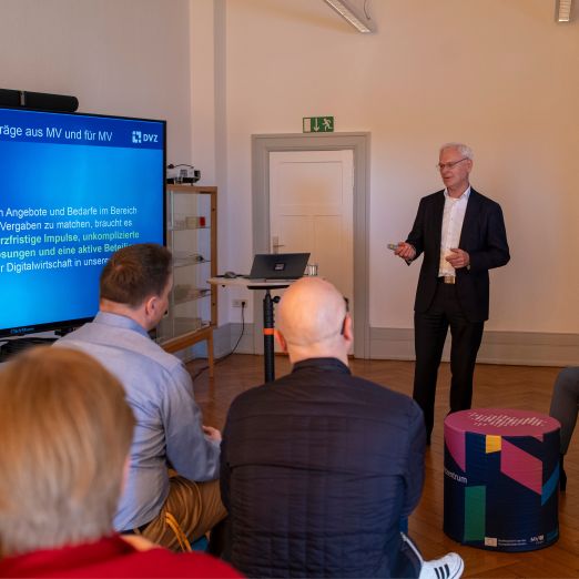 Hubert Ludwig im DIZ Schwerin