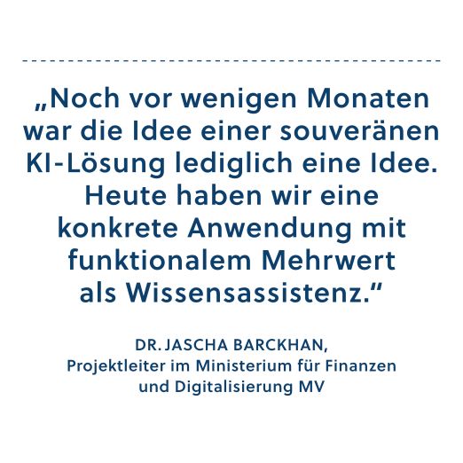 KI-Chatbot LEA Zitat