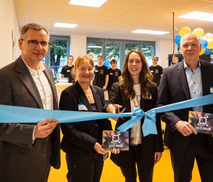 Eröffnungsfeier des talent.HUB im DVZ