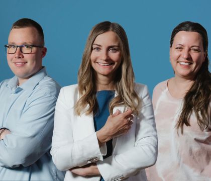 Lars Fietkau, Marina Tsilimandou und Simone Bartels