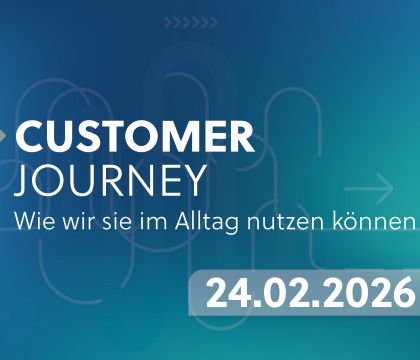 Pfeile die wellenförmig in eine Richtung zeigen